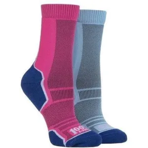 1000 Mile Trek Socks - Twin Pack Women's