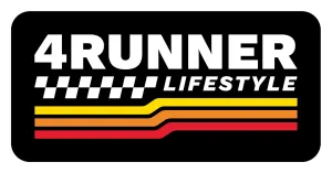 4Runner Lifestyle Black Racing Sticker