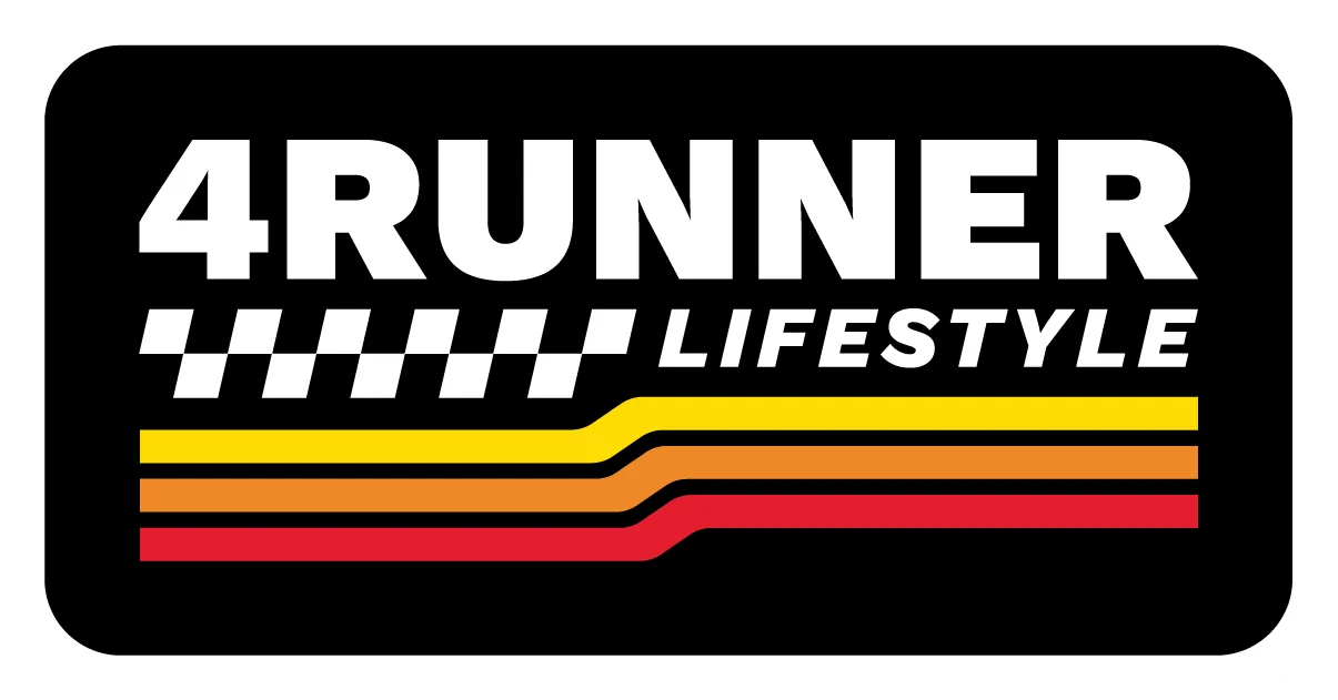 4Runner Lifestyle Black Racing Sticker