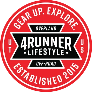 4Runner Lifestyle Red Flagstaff Sticker