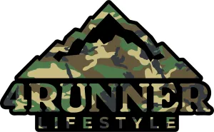 4Runner Lifestyle Woodland Camo Sticker