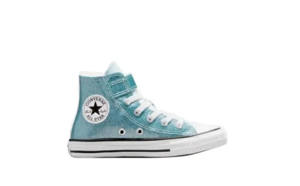 A09182 Ct Coated Glitter Hi Youth Girls