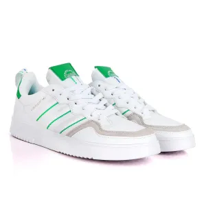 AD SuperCourt White Fashionable Sneakers With Green Classic Designs