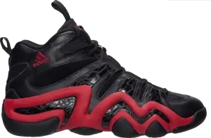 Adidas Crazy 8 'Black Red' sneakers, black