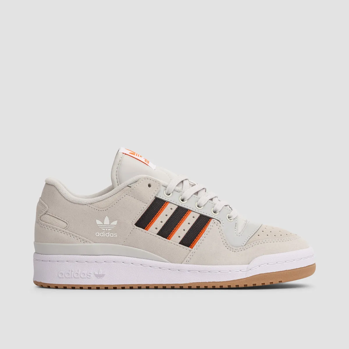 adidas Forum 84 Low ADV Shoes - Grey One/Imp Orange/Footwear White