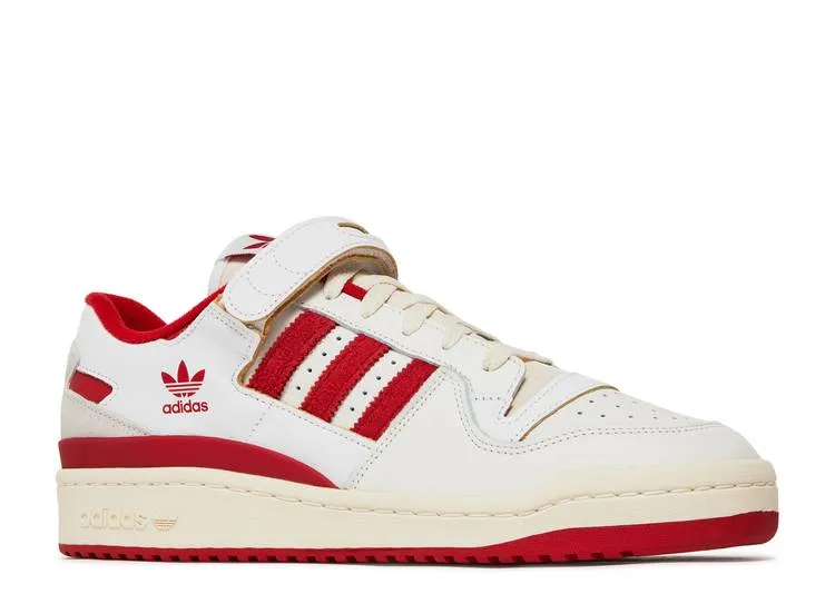 Adidas FORUM 84 LOW 'TEAM POWER RED' sneakers, white