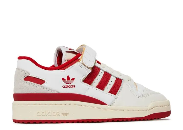 Adidas FORUM 84 LOW 'TEAM POWER RED' sneakers, white