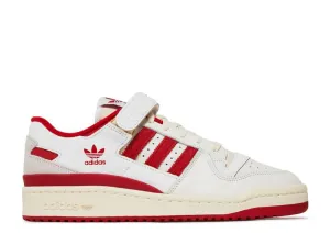 Adidas FORUM 84 LOW 'TEAM POWER RED' sneakers, white