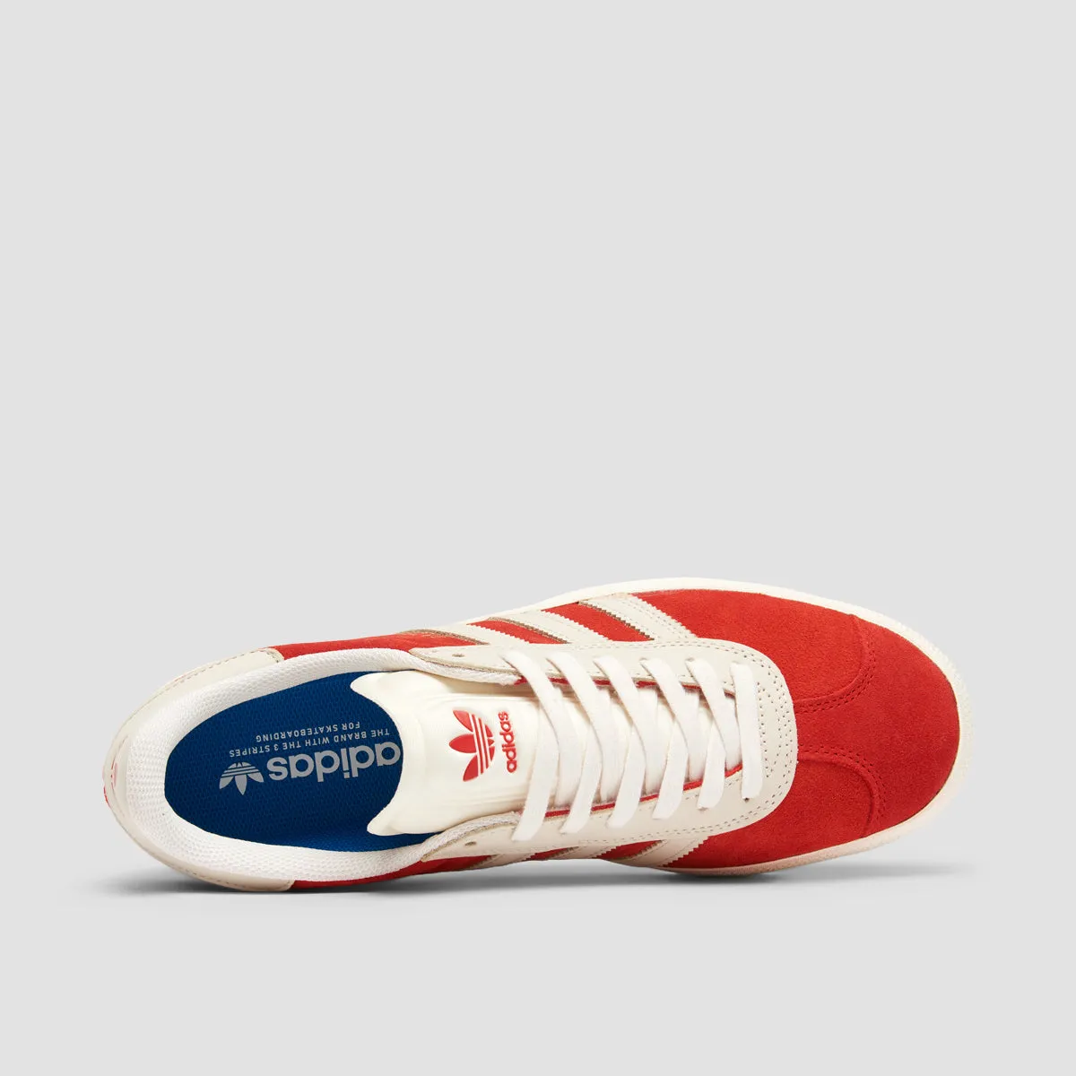 adidas Gazelle Shoes - Better Scarlet/Chalk White/Gold Met.