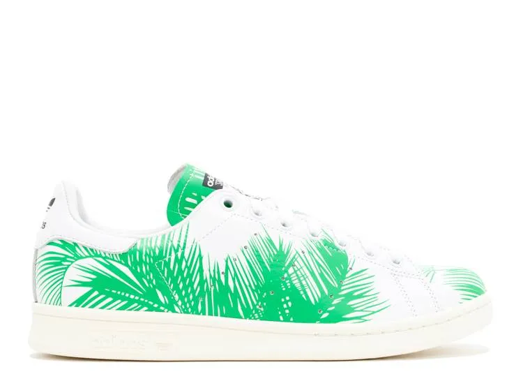 Adidas PHARRELL X BBC X STAN SMITH 'PALM TREE PACK' sneakers, white