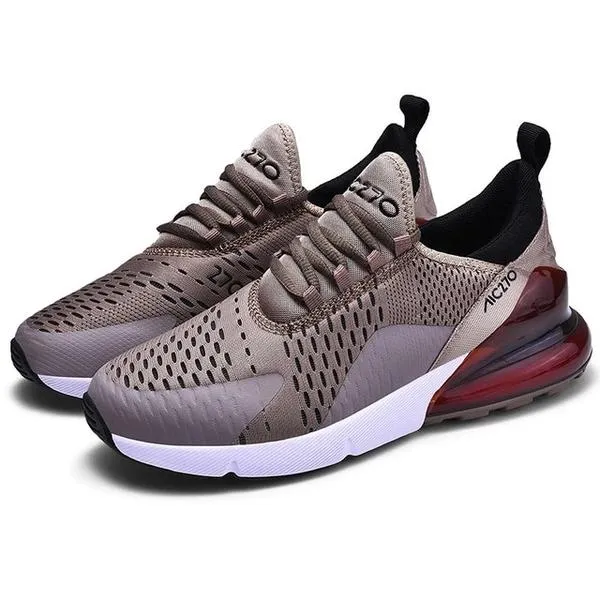 Air Cushion Men's Running Shoes Mesh Breathable Fitness Trainer Sport Sneakers