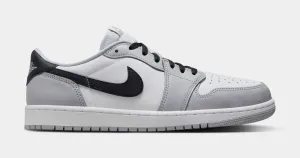 Air Jordan 1 Retro Low OG Wolf Grey Mens Lifestyle Shoes (White/Black/Wolf Grey)