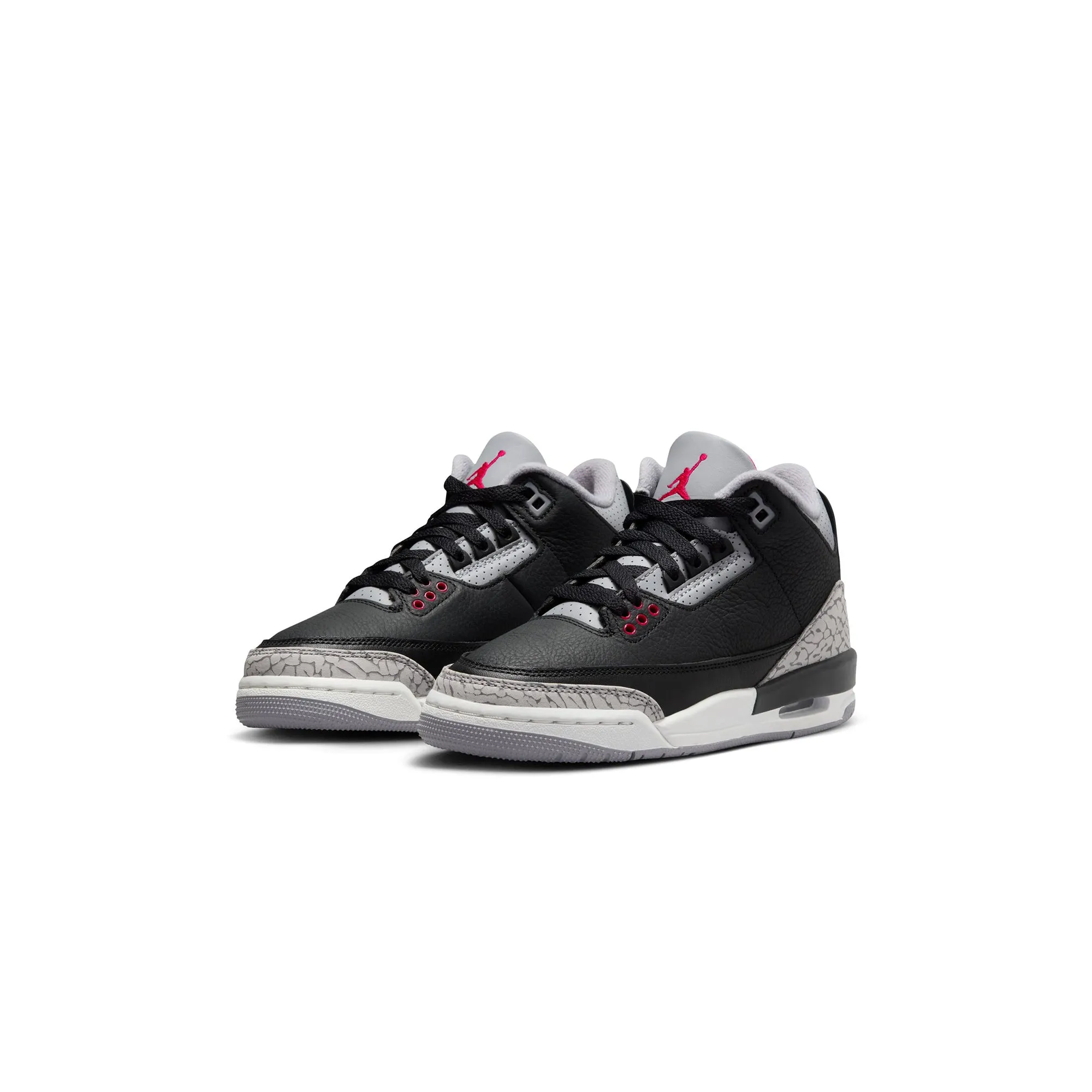 Air Jordan 3 Kids Retro OG "Black Cement Reimagined" Shoes