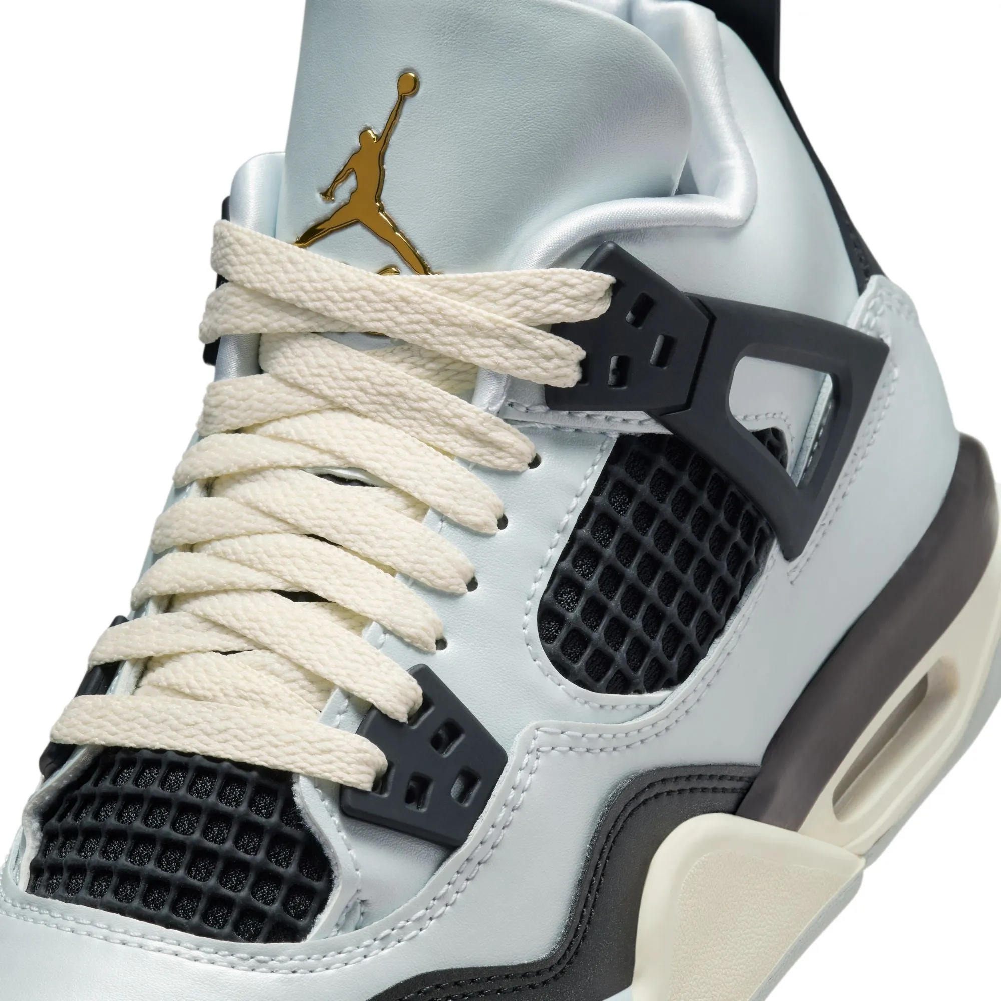 Air Jordan 4 Kids Retro "Pure Platinum" Shoes