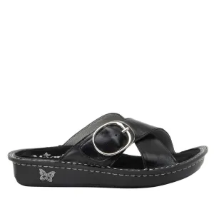 Alegria Vanya Womens Slide Sandal - Noir