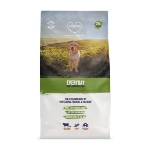 Alpha Adult Everyday Beef, Chicken & Veg Working Dog Food 10kg