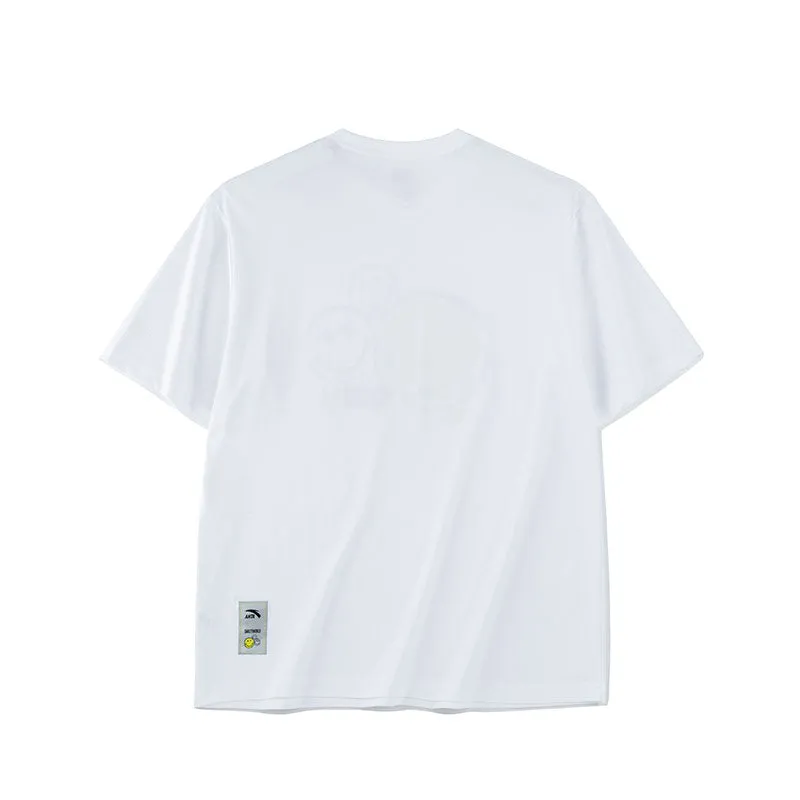 ANTA Men's IP Smiley Lifestyle SS Tee Shirt