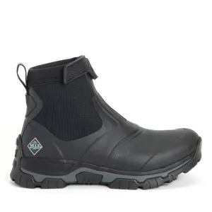 Apex Zip Short Boots - Black/Dark Shadow by Muckboot