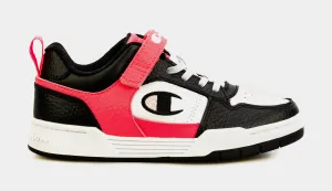 Arena Lo Preschool Lifestyle Shoes (Black/Pink)