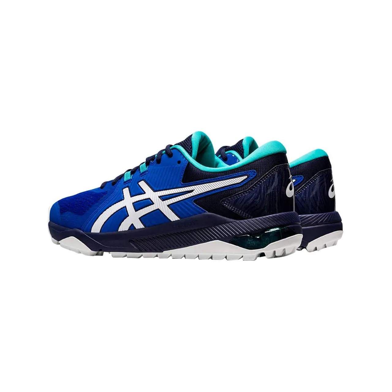 Asics Gel Course Glide Blue Mens Golf Shoes