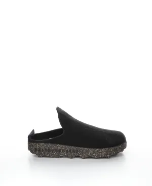 'Asportuguesas' Women's Round Toe Slide - Black