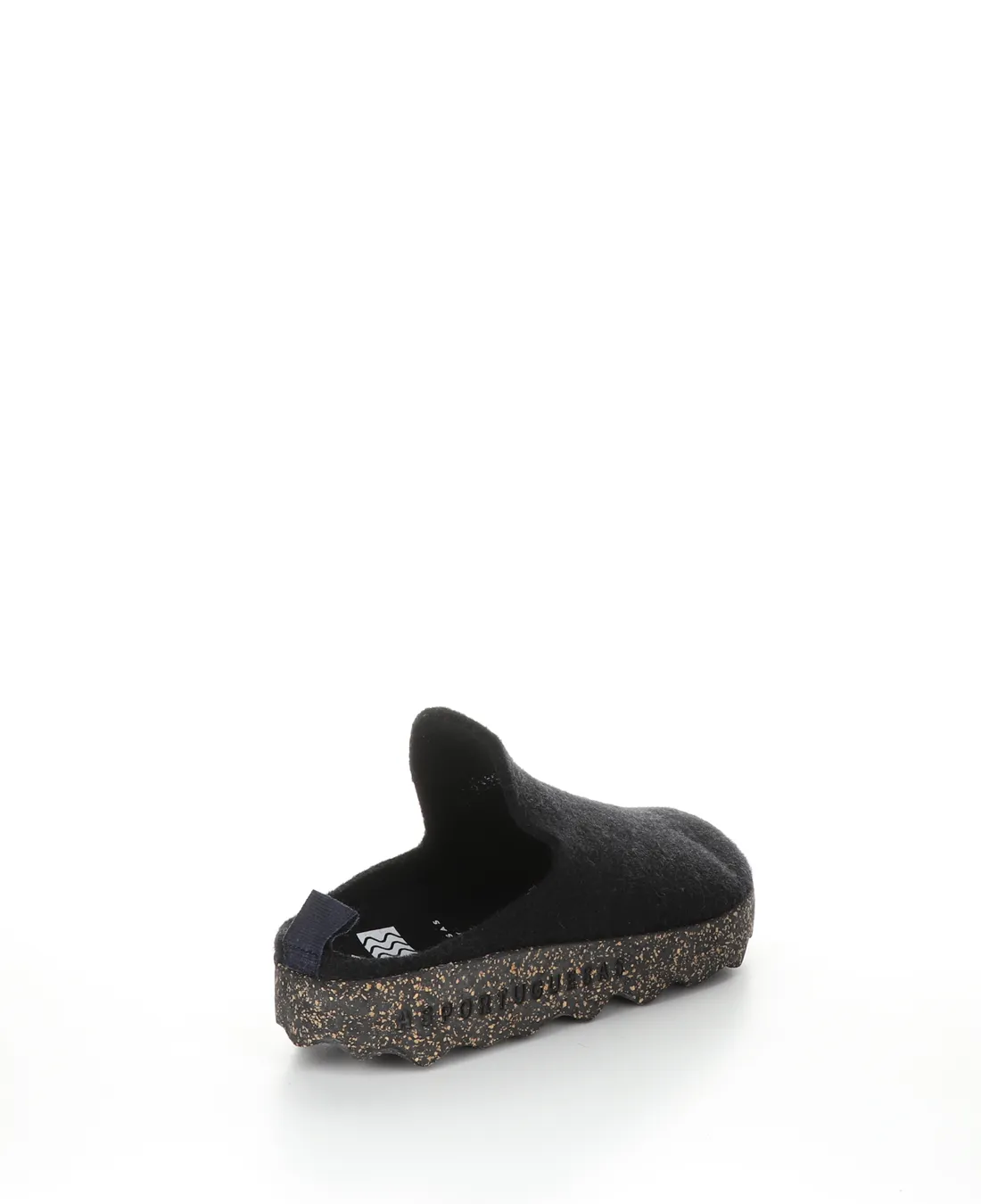 'Asportuguesas' Women's Round Toe Slide - Black