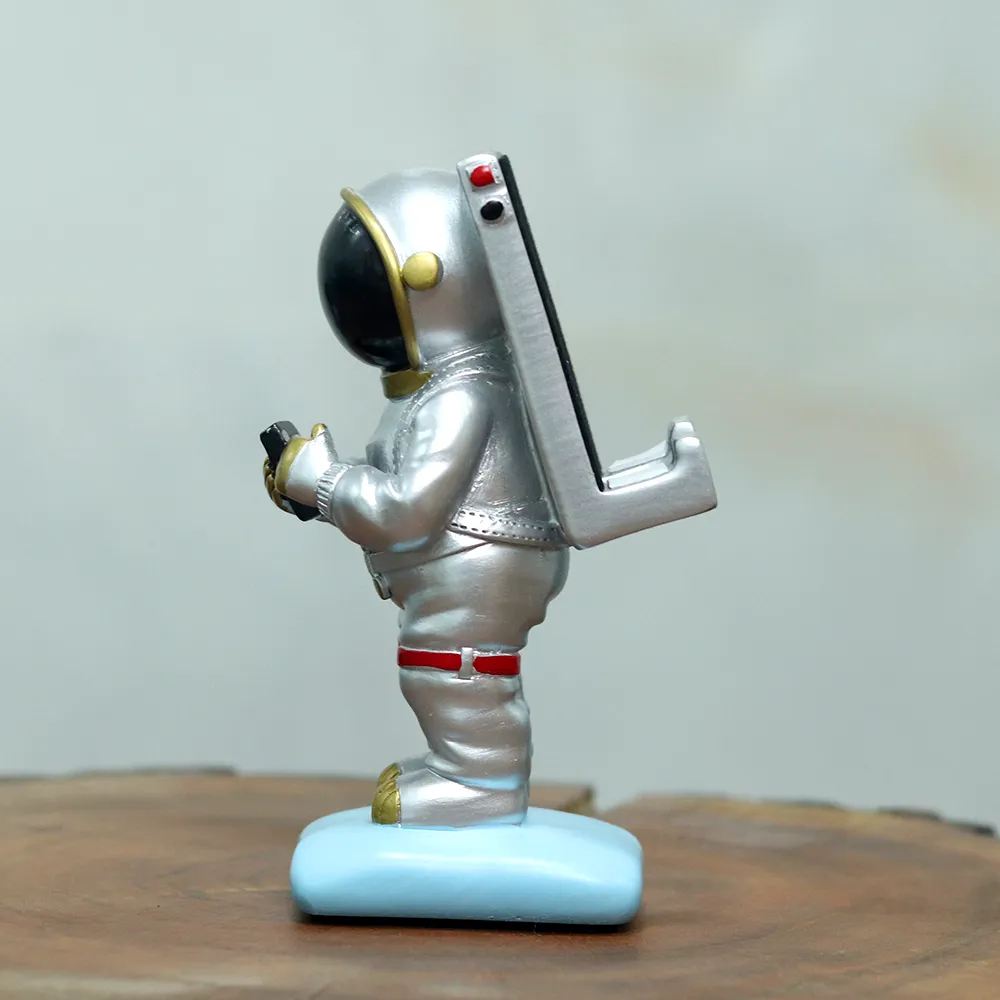 Astronaut Mobile Phone Stand (Silver)