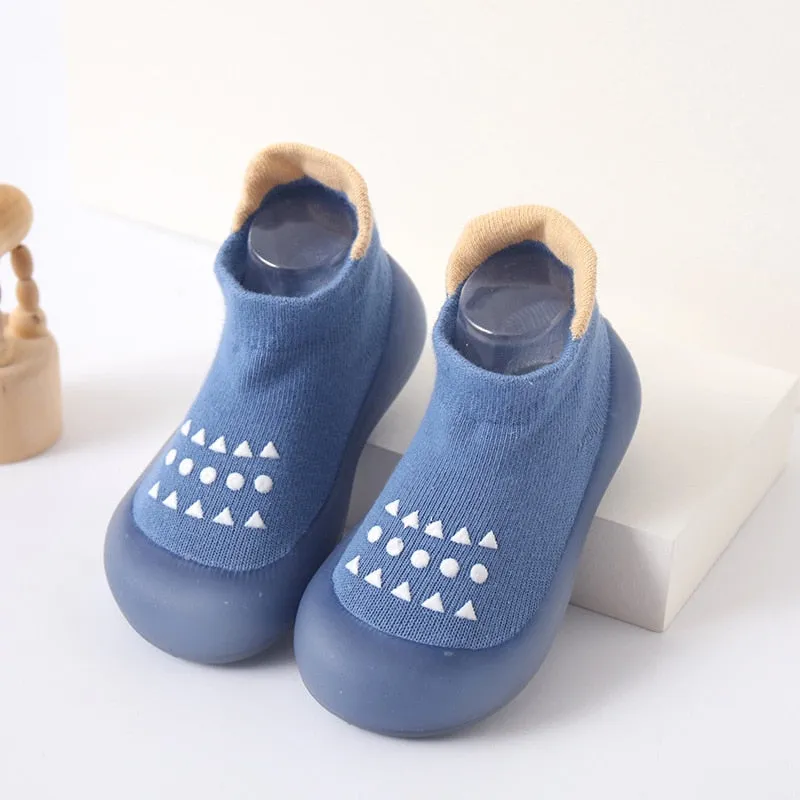 Baby Socks Shoes Infant Cute Cartoon Kids Soft Rubber Sole Booties Toddler Girls First Walker