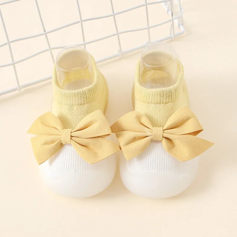 Baby Socks Shoes Infant Cute Cartoon Kids Soft Rubber Sole Booties Toddler Girls First Walker