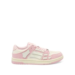 Bandana Denim Skeleton Sneaker in Pink