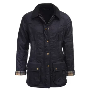 Barbour Ladies Beadnell Polarquilt Jacket - Navy/Navy