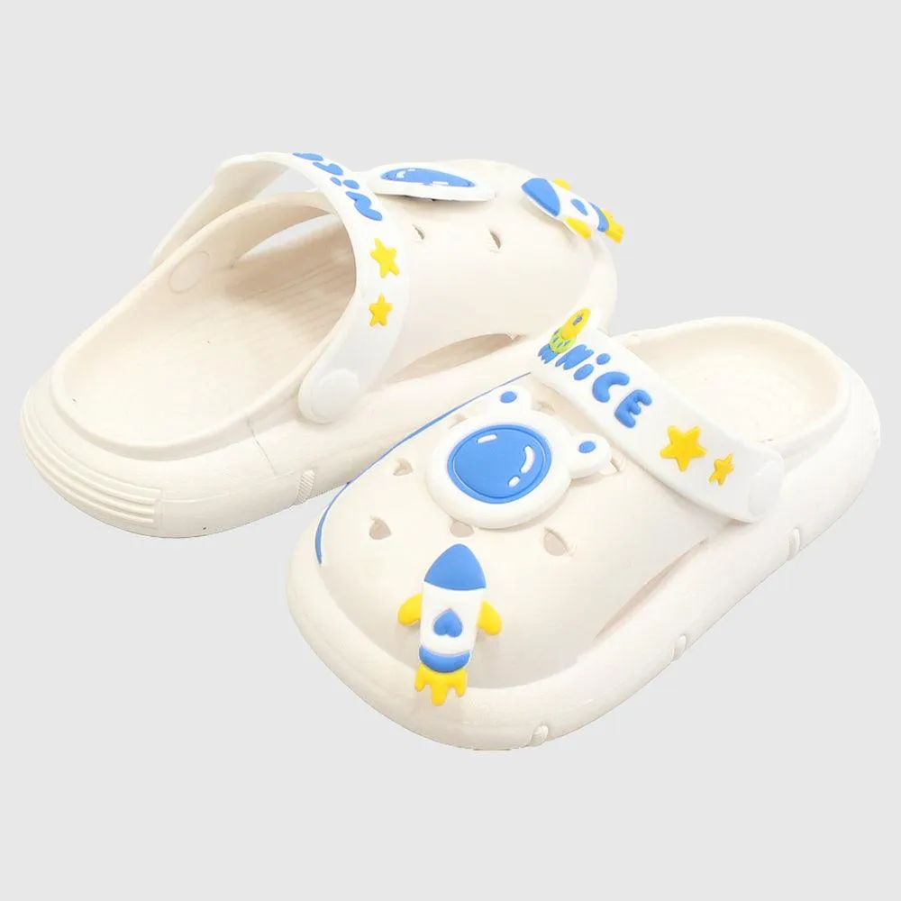 Beary Astronaut Unisex Clogs Slippers