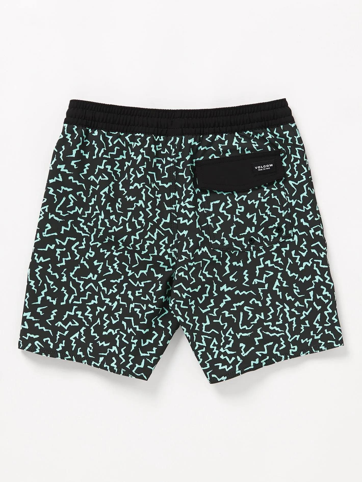 Big Boys Asphalt Beach Trunks - Black