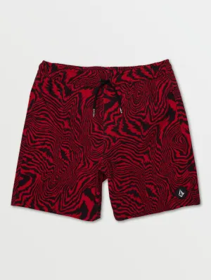 Big Boys IMBUE Elastic Waist Trunks - Ribbon Red