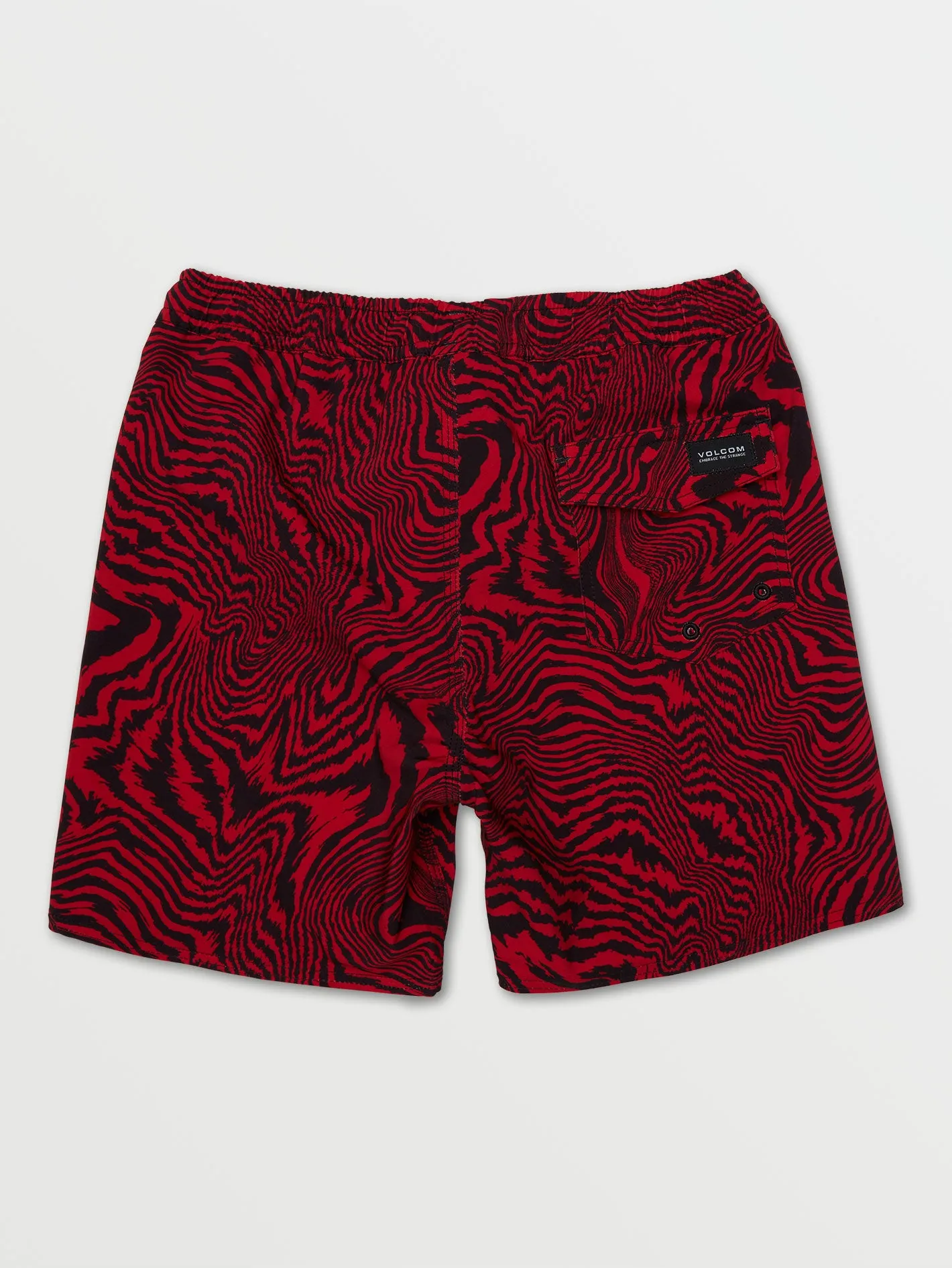 Big Boys IMBUE Elastic Waist Trunks - Ribbon Red