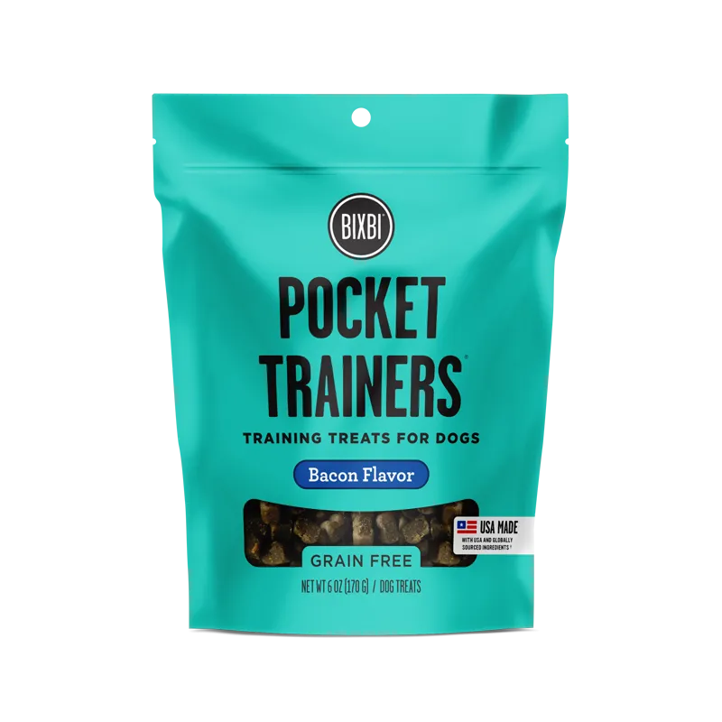 Bixbi Pocket Trainers - Bacon Treats for Dogs