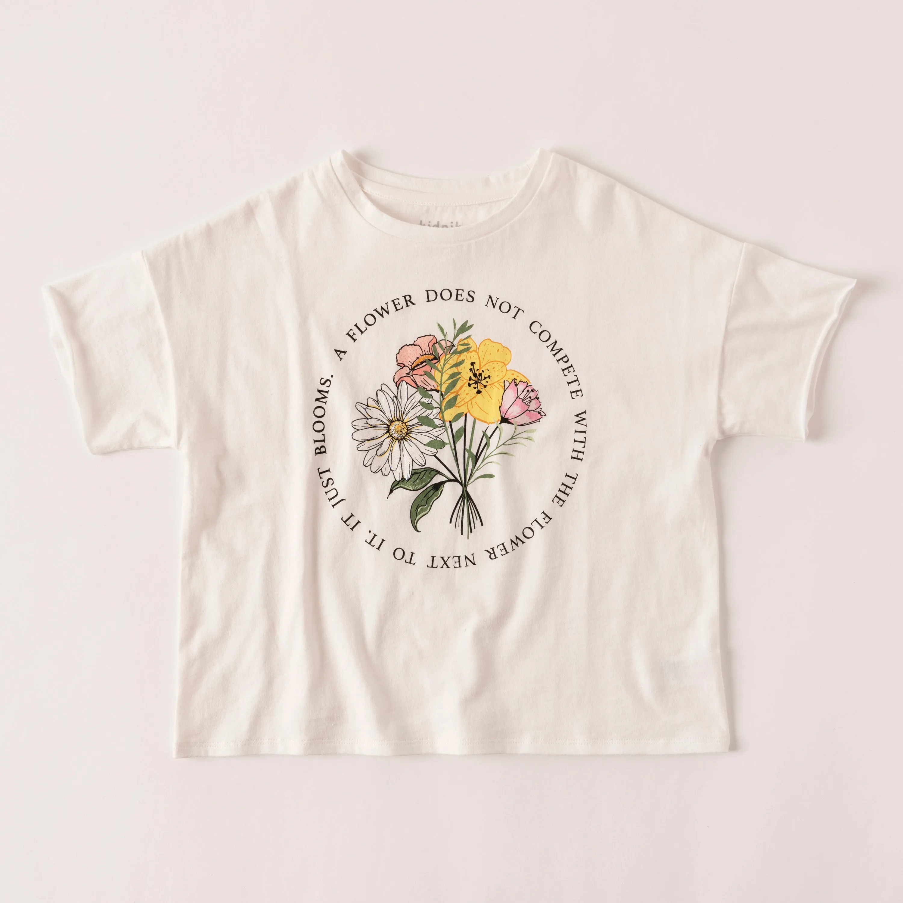 Blooms Boxy Tee