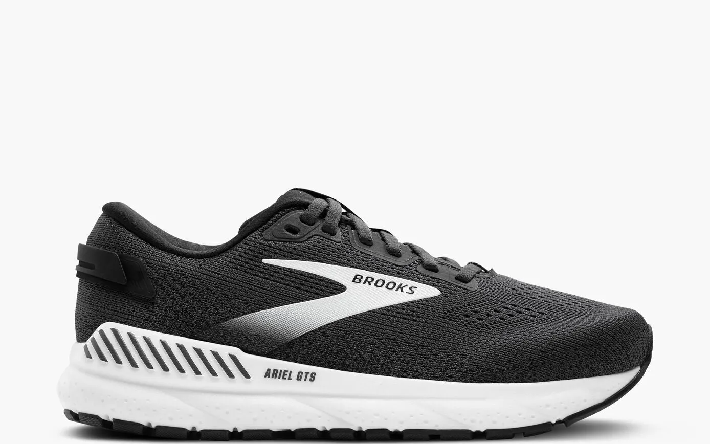 Brooks Ariel GTS 24 (Women's) - Ebony/Black/White