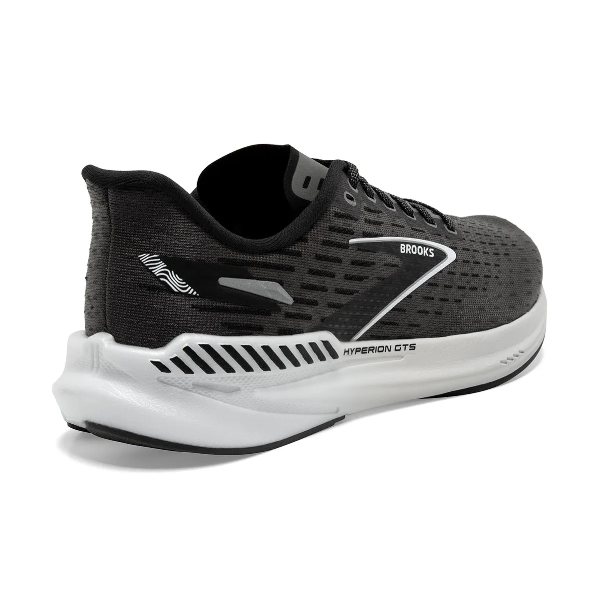 Brooks Hyperion GTS Womens | Gunmetal/black/white