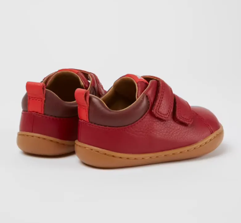 CAMPER Red Leather Sneakers