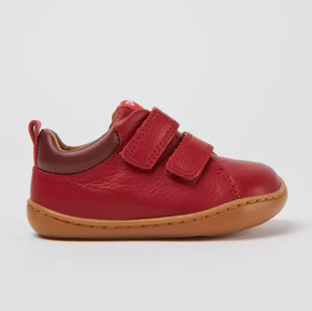 CAMPER Red Leather Sneakers