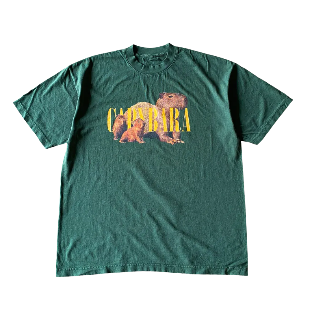 Capybara Family v1 Tee