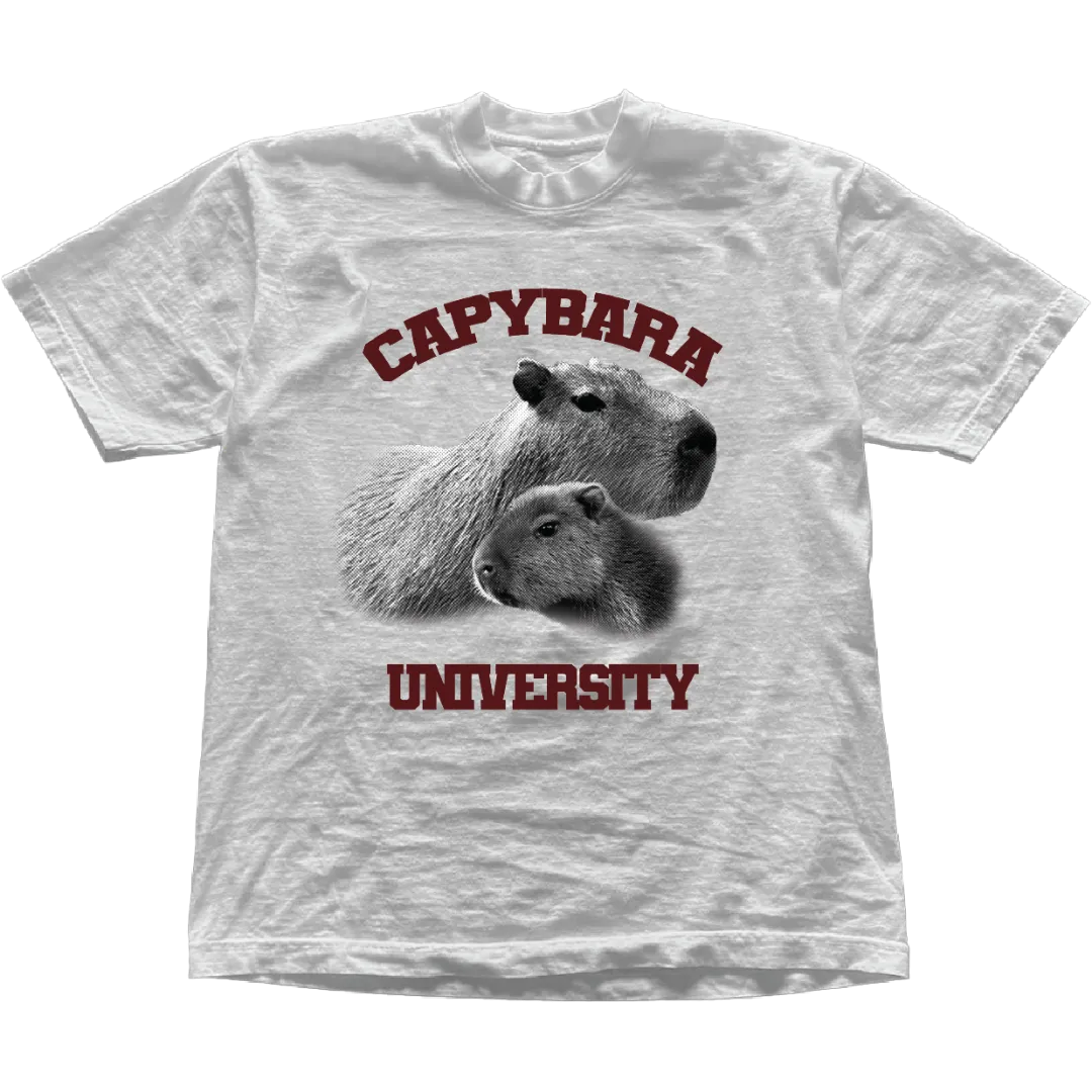 Capybara University Tee