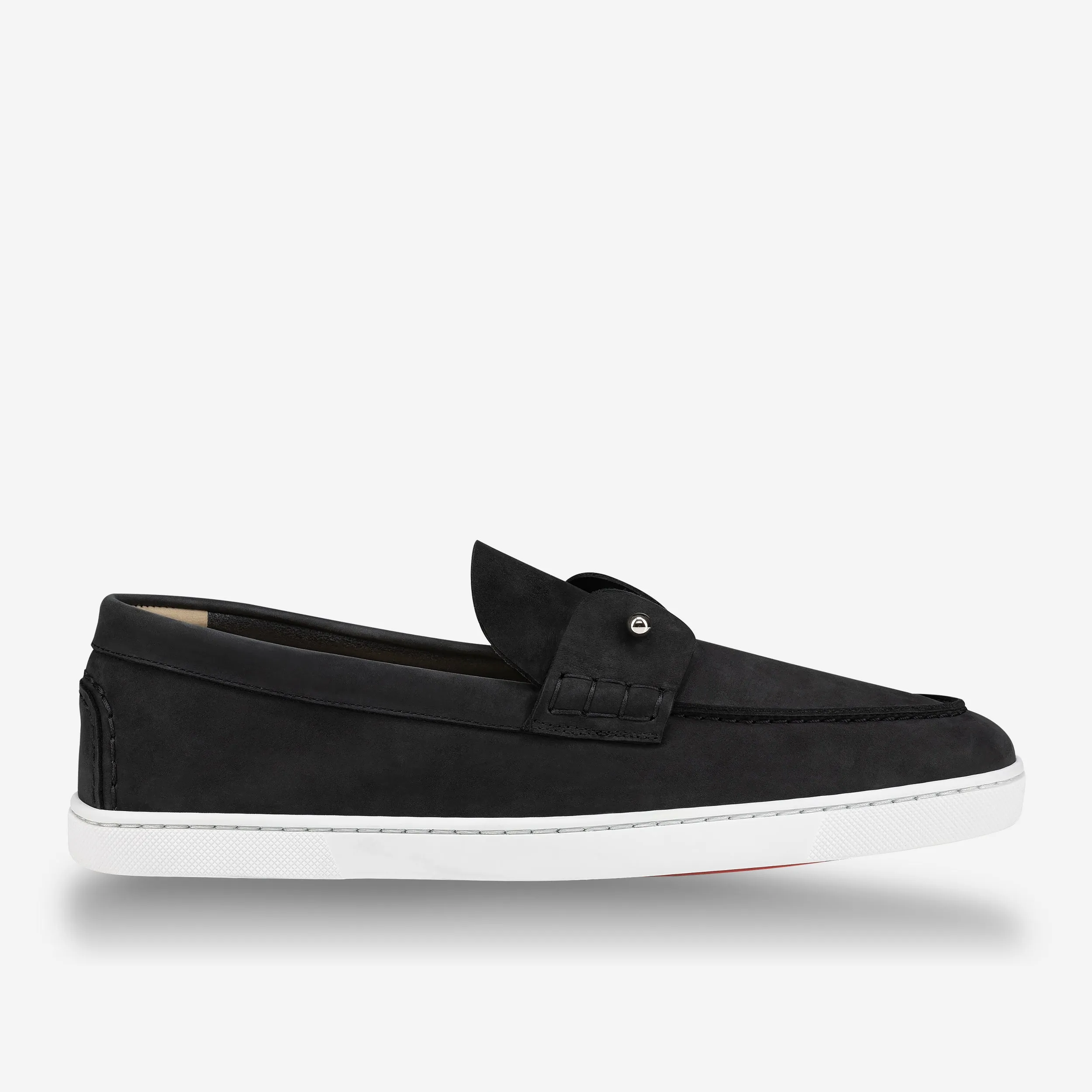 Christian Louboutin Chambeliboat Nubuck Leather Shoe