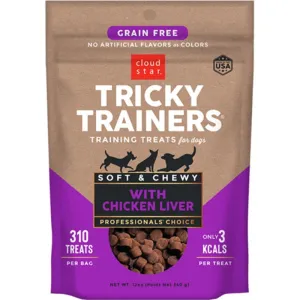 Cloudstar Tricky Trainers Chewy GF Liver 12oz