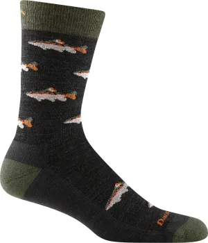 Darn Tough Men&#x27;s Spey Fly Crew Lightweight Lifestyle Sock Charcoal | Buy Darn Tough Men&#x27;s Spey Fly Crew Lightweight Lifestyle Sock Charcoal here | Outnorth