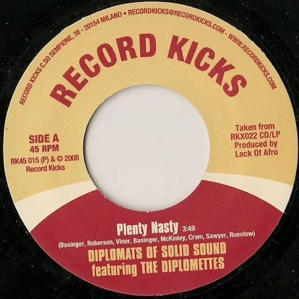 Diplomats of Solid Sound - Plenty Nasty (Single)