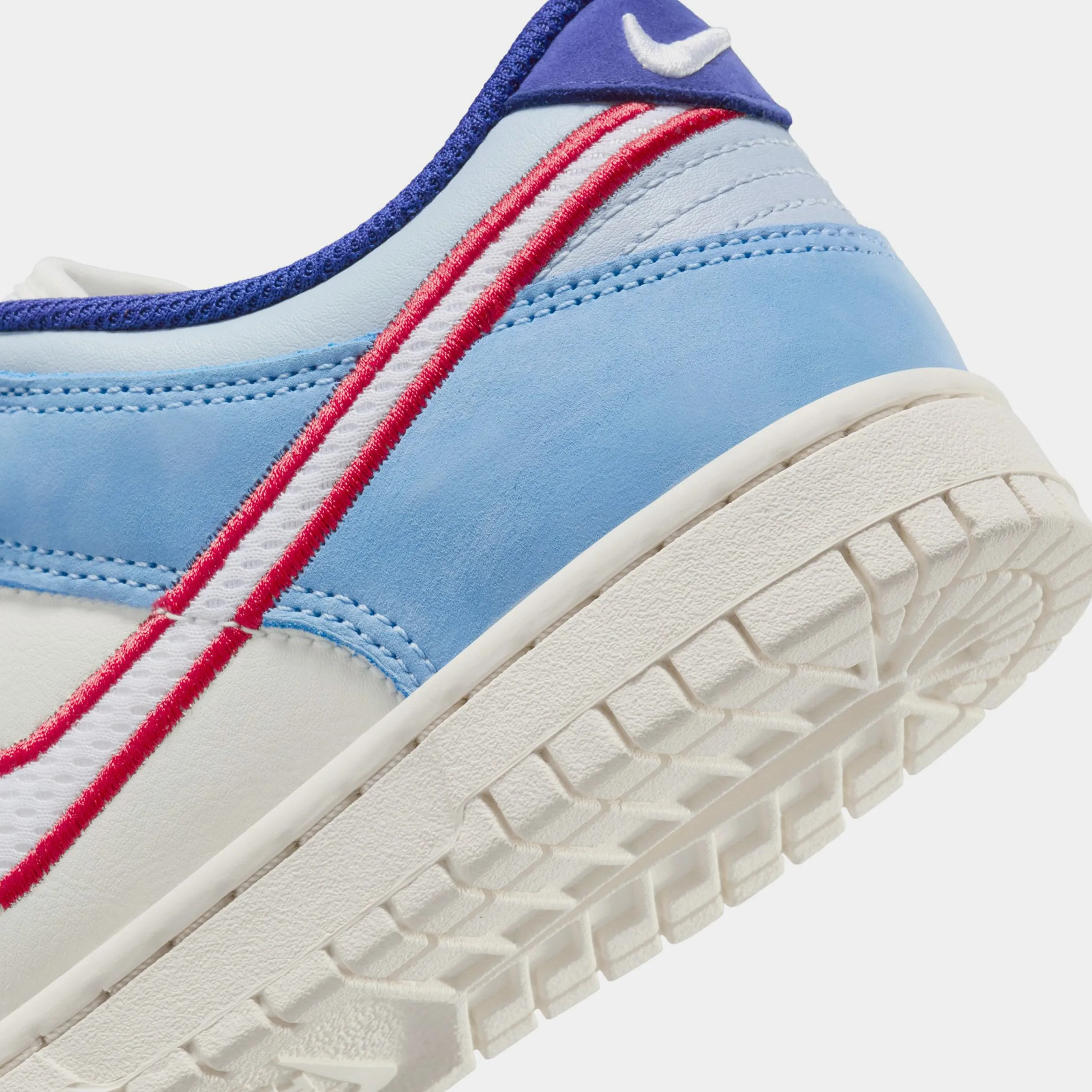 Dunk Low Armory Blue Grade School Lifestyle Shoes (Sail/Sail/Light Armory Blue/White)