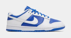 Dunk Low Racer Blue Mens Lifestyle Shoes (Blue/White)