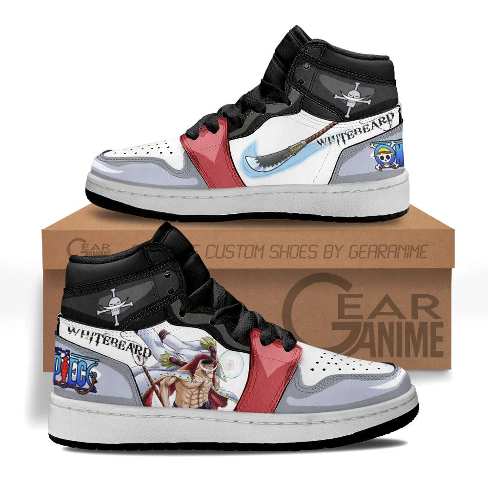 Edward Newgate Kids Sneakers Custom OP Anime Shoes For Kids